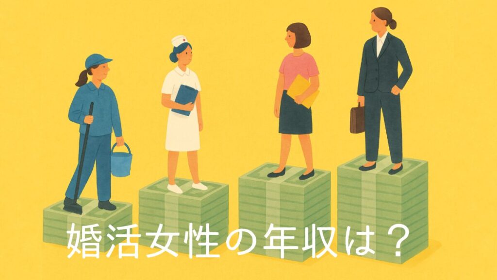 婚活女性の年収