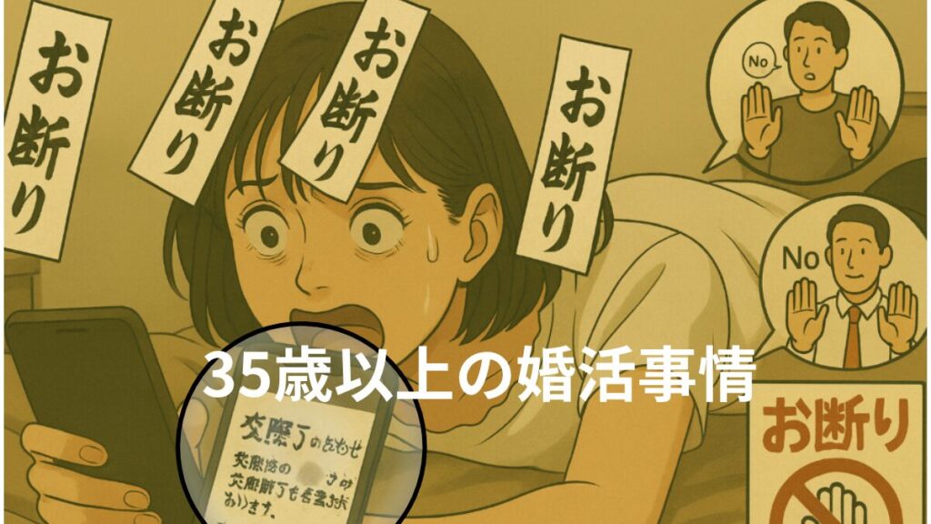 35歳以上の婚活事情 高望みしすぎてお断りが続く婚活女性の画像