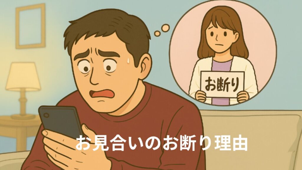 お見合いのお断り理由　「楽しかった」の裏にある本当の理由　「お断り」の返事が来て驚く婚活男性の画像