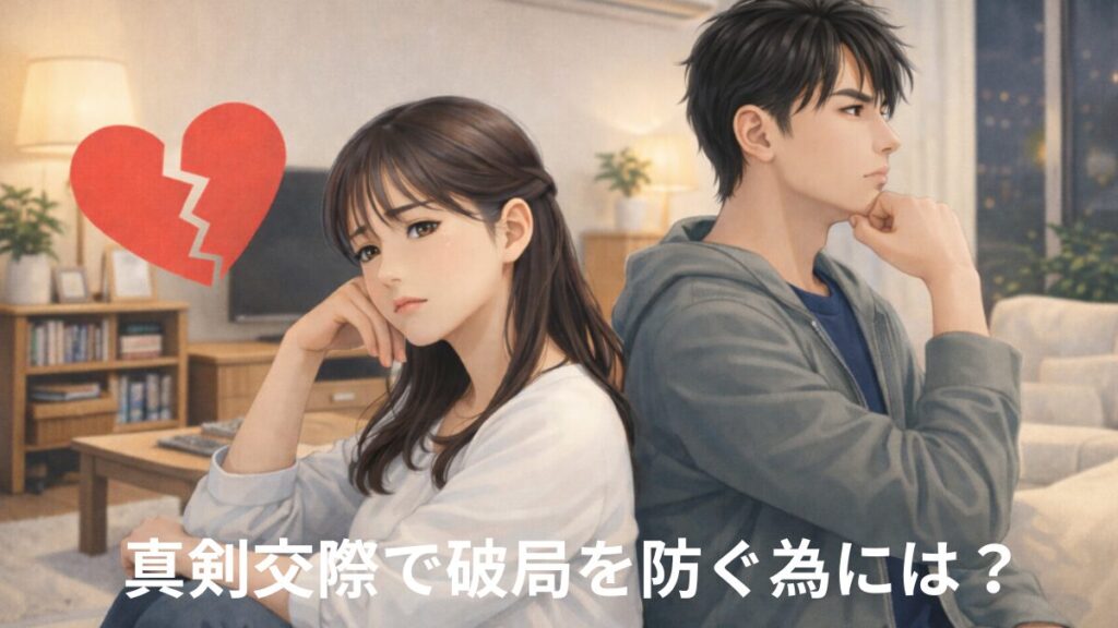 真剣交際で破局を防ぐには？　本交際まで進んだが、価値観の違いを埋められず破局するカップルの画像