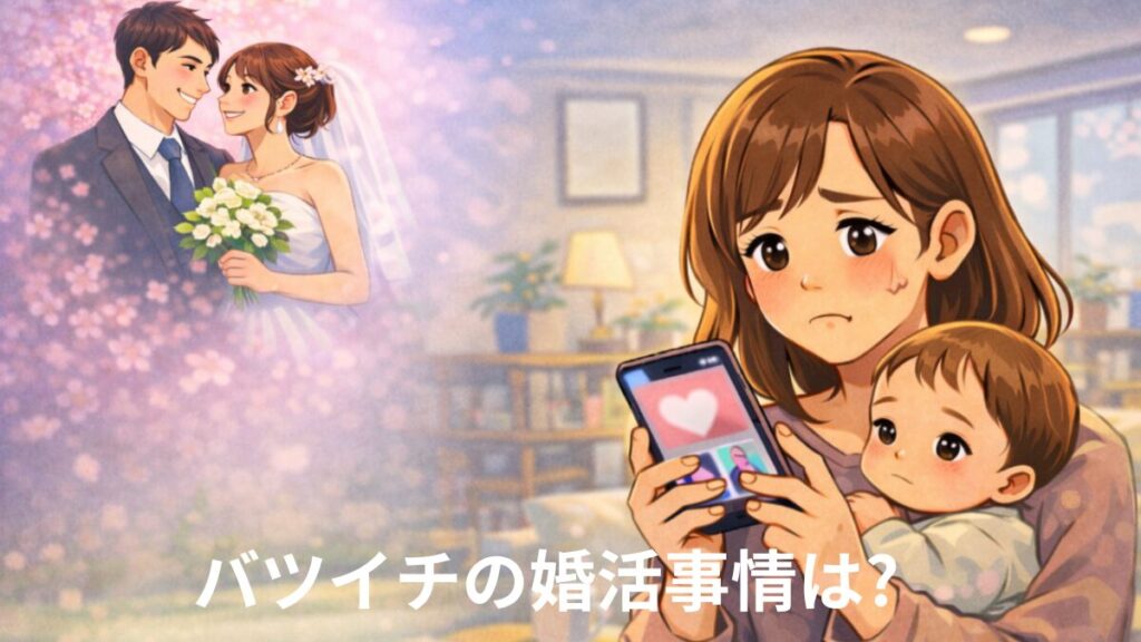 バツイチの婚活事情　子どもを抱きながら婚活するシングルマザーの画像
