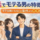 婚活でモテる男性の7つの特徴！モテる男になるにはは条件より〇〇！？