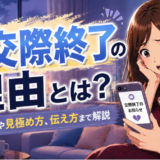 仮交際終了の理由とは？終了の予兆や見極め方、伝え方まで解説
