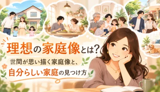 理想の家庭とは？世間が思い描く家庭像と、自分らしい家庭の見つけ方