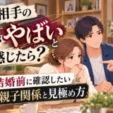結婚相手の親がやばいと感じたら？結婚前に確認したい親子関係と見極め方
